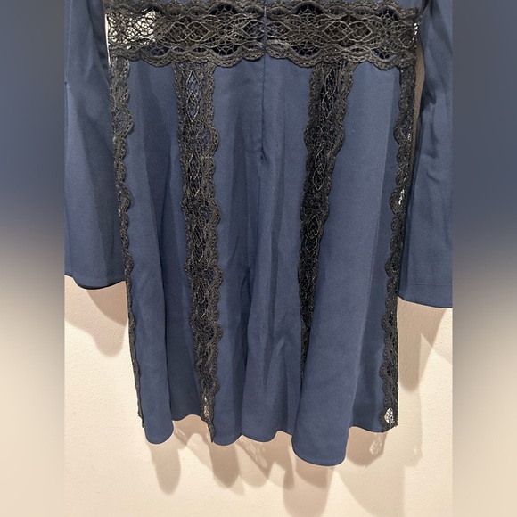 Jonathan Simkhai Navy and Black Long Sleeve Dress / Size 4 / - Picture 7 of 13